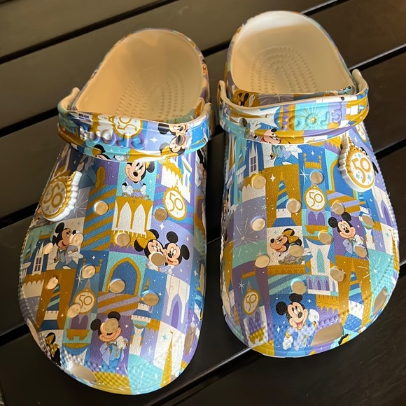 CROCS Shoes - Disney 50th Anniversary Celebration Crocs Size 9